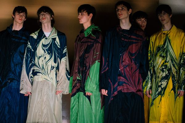A King Holds Court: On Location at Dries Van Noten Fall/Winter 2018