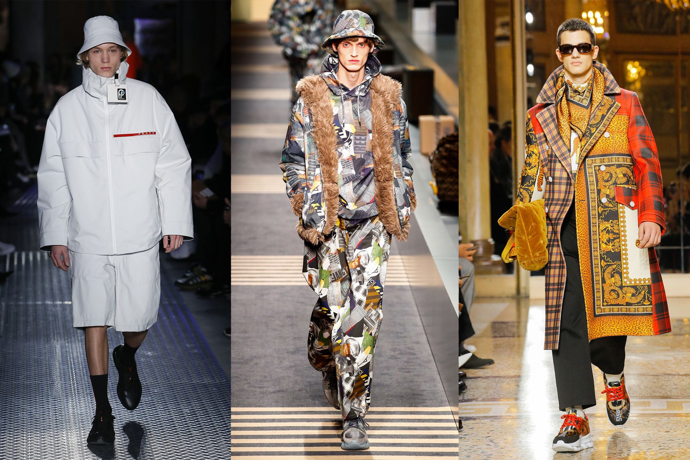 Prada, Fendi, Versace and the Millennialization of Milan's Men's Fashion Week