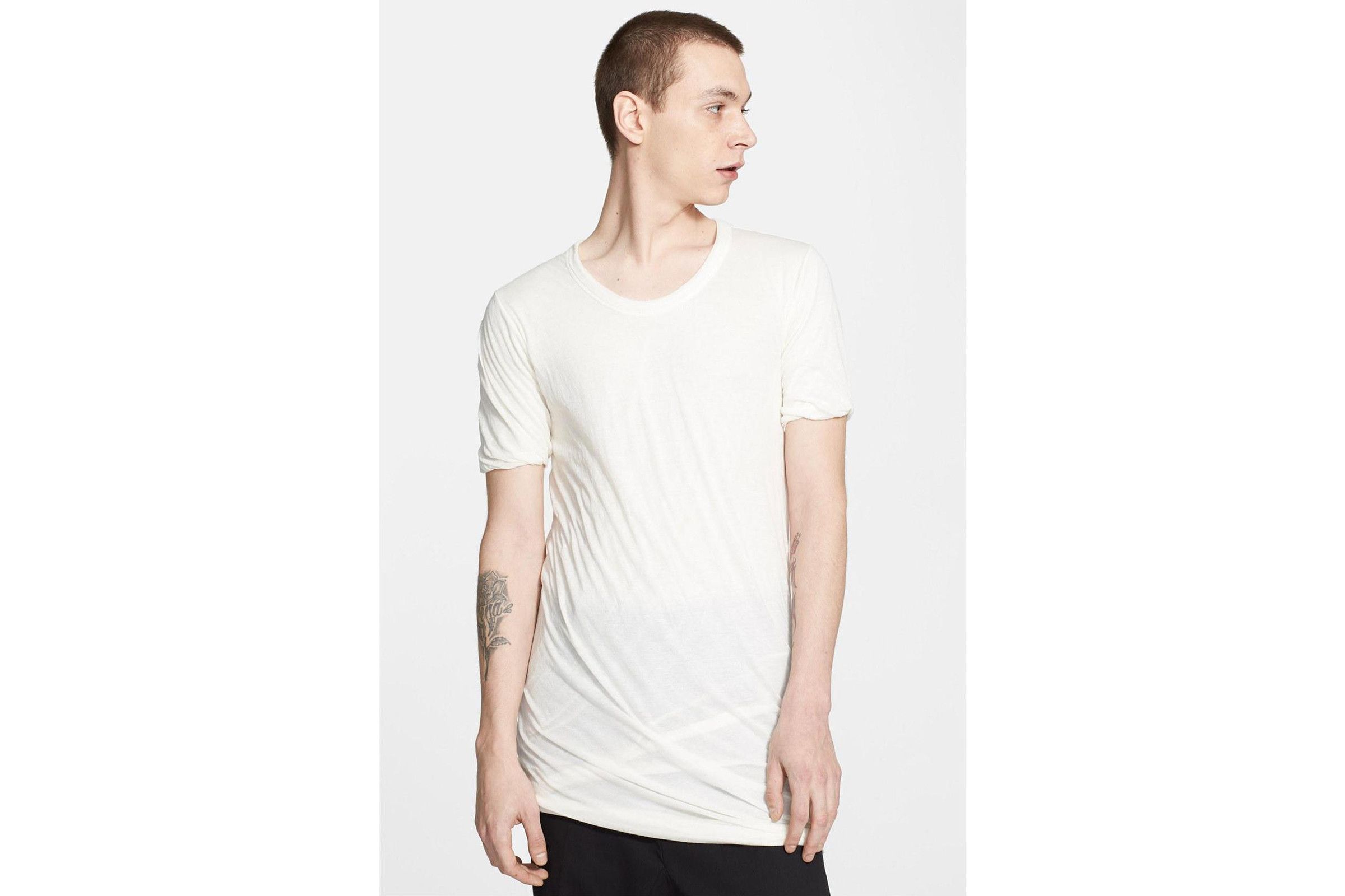 Rick Owens Double Layer T-Shirt