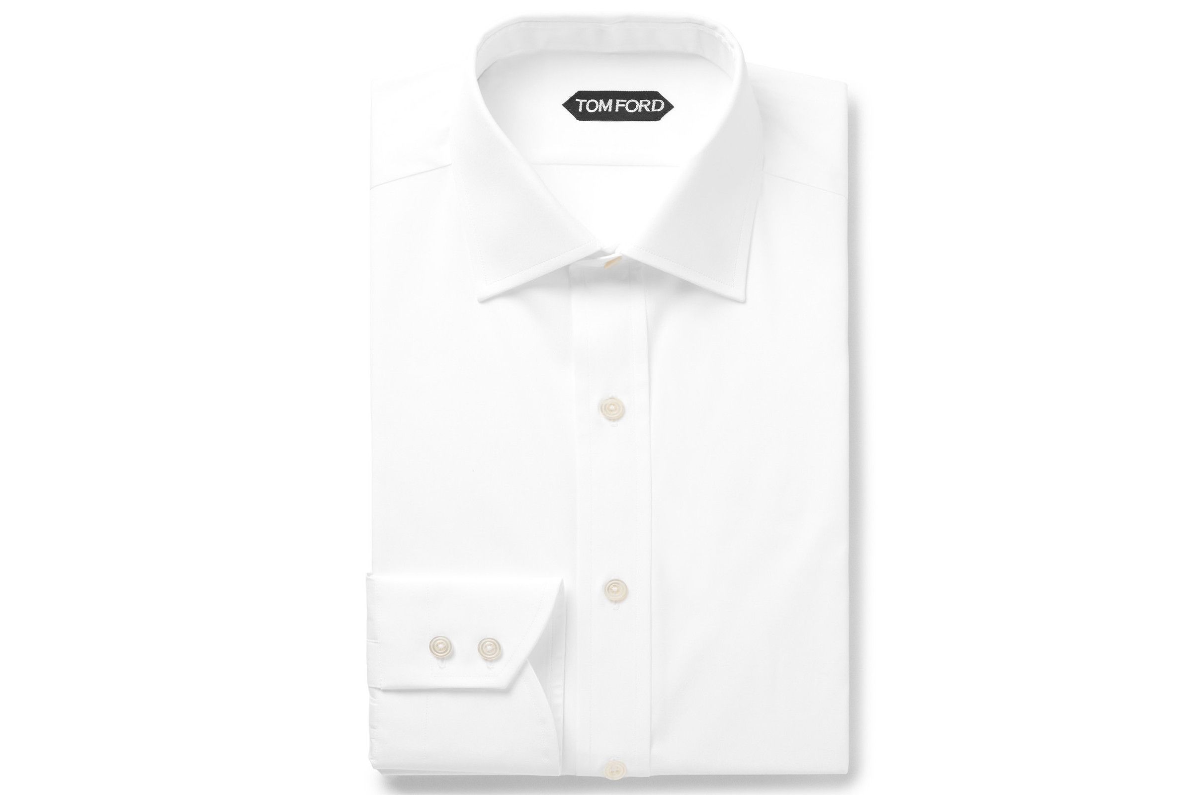 A Crispy White Dress Shirt