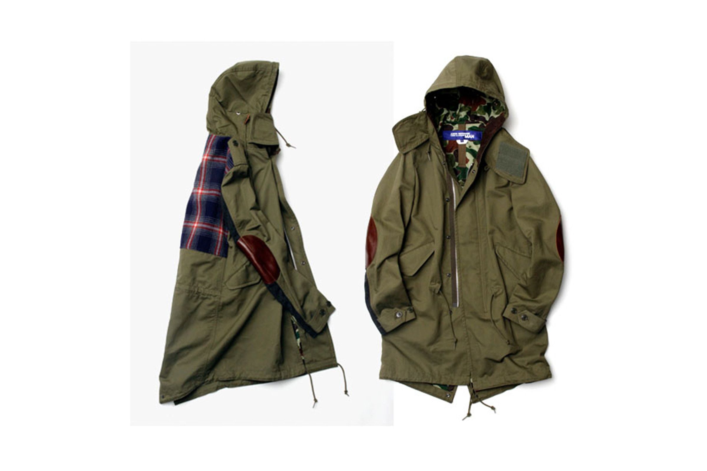 Junya Watanabe Mixed Media Parka