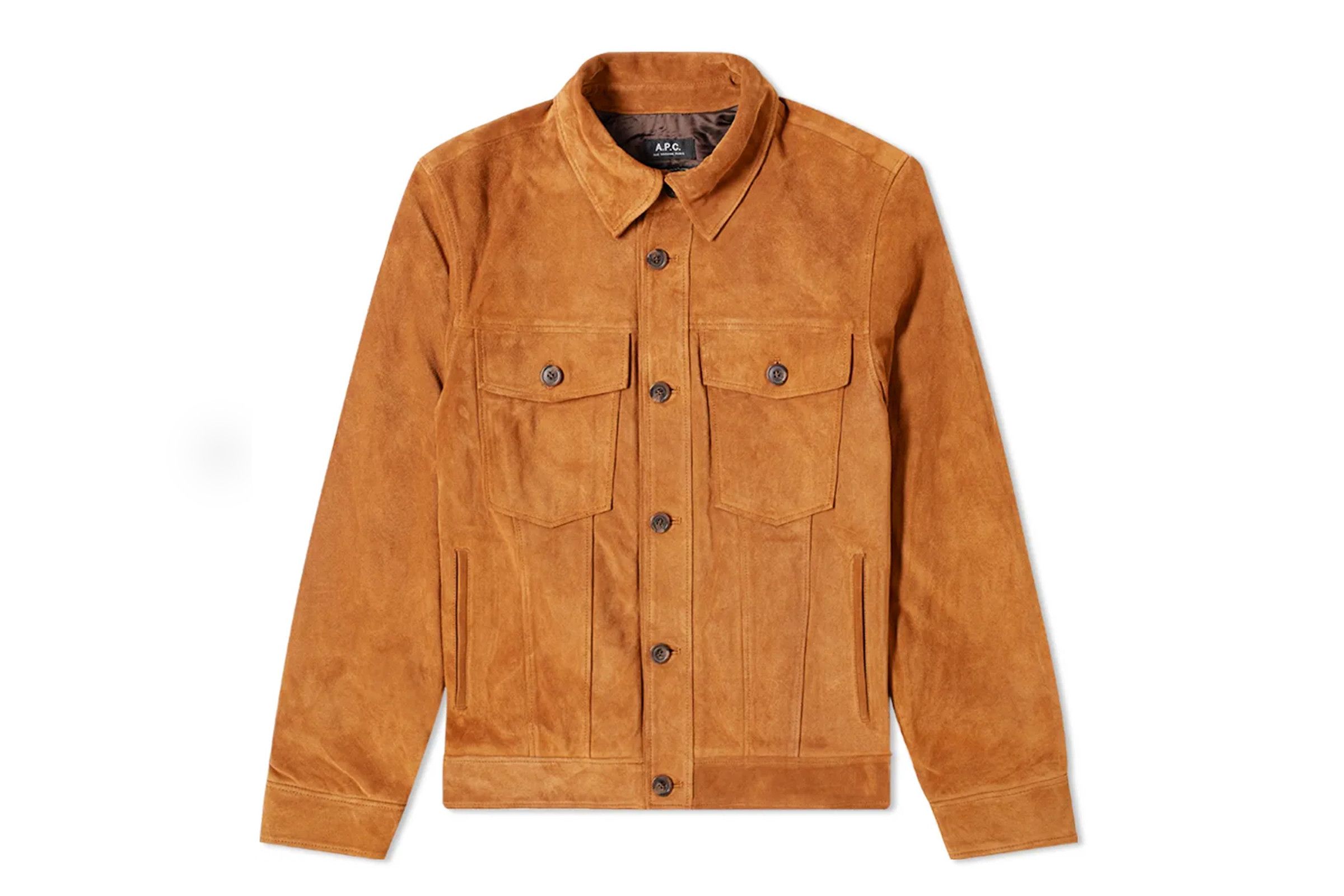 A.P.C. Suede Trucker