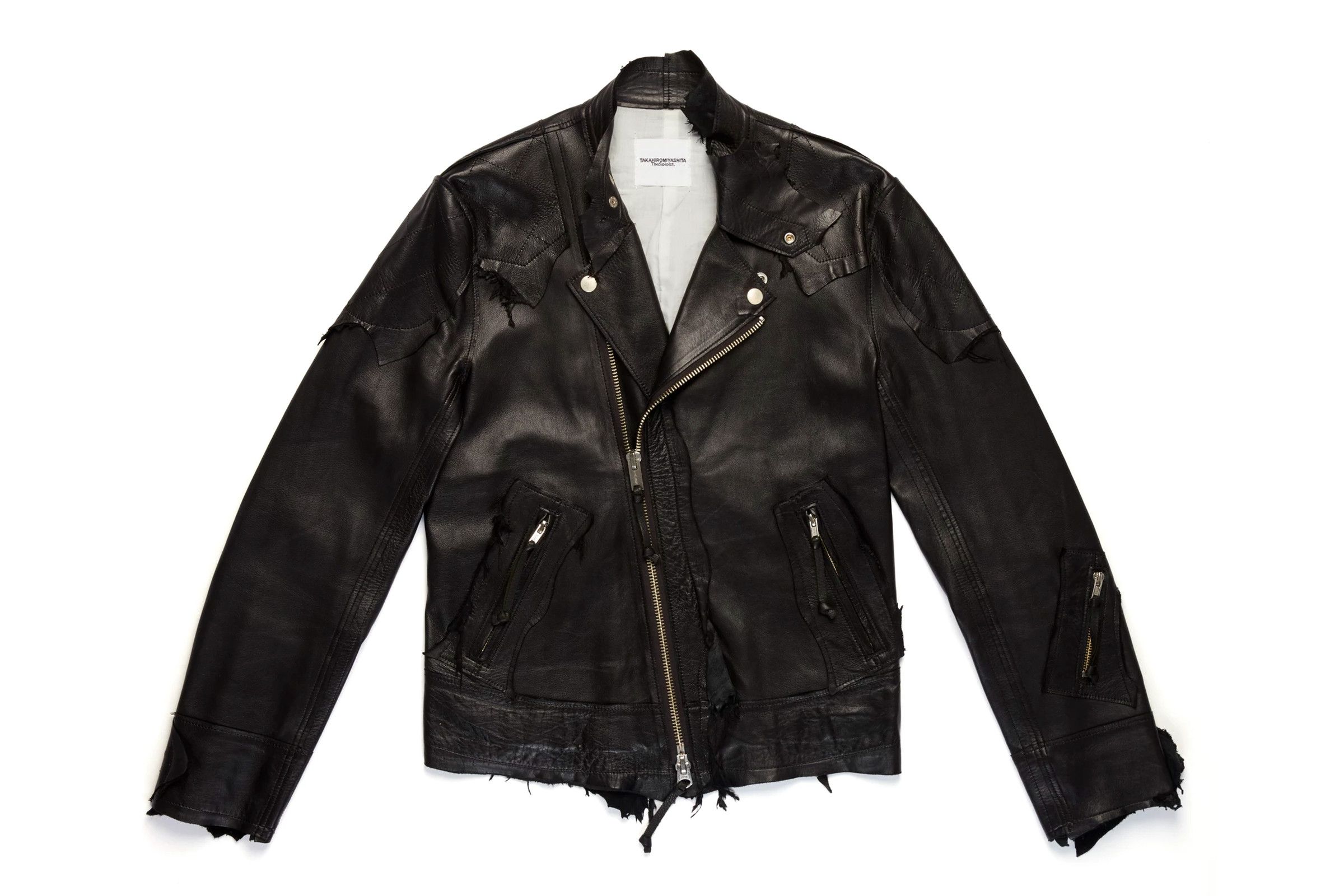 Takahiromiyashita The Soloist. Rough Out Leather Jacket