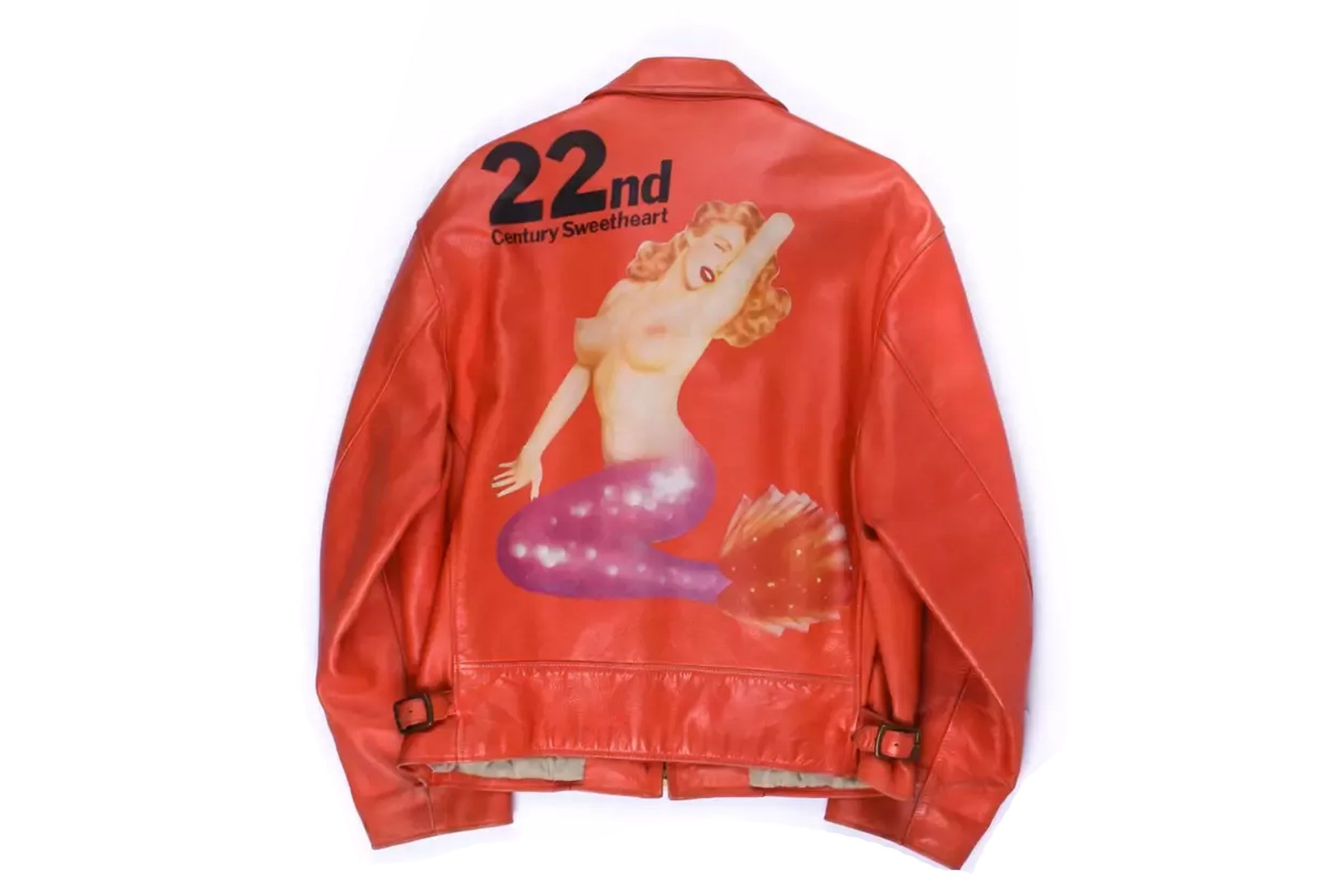 Yohji Yamamoto Painted Leather Jackets