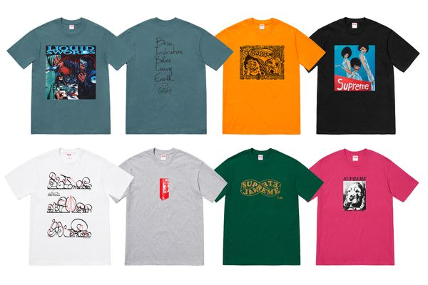 Tee'd Up: Supreme Announces GZA and Tabboo! Collaborations
