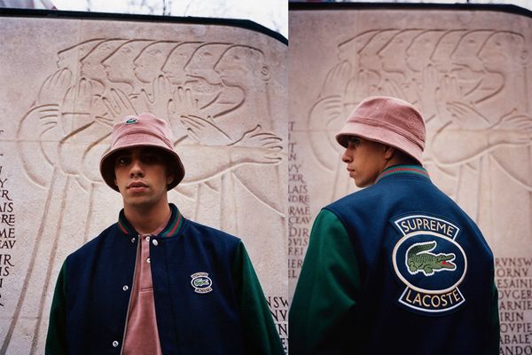 Supreme and Lacoste Suit up Again for Spring