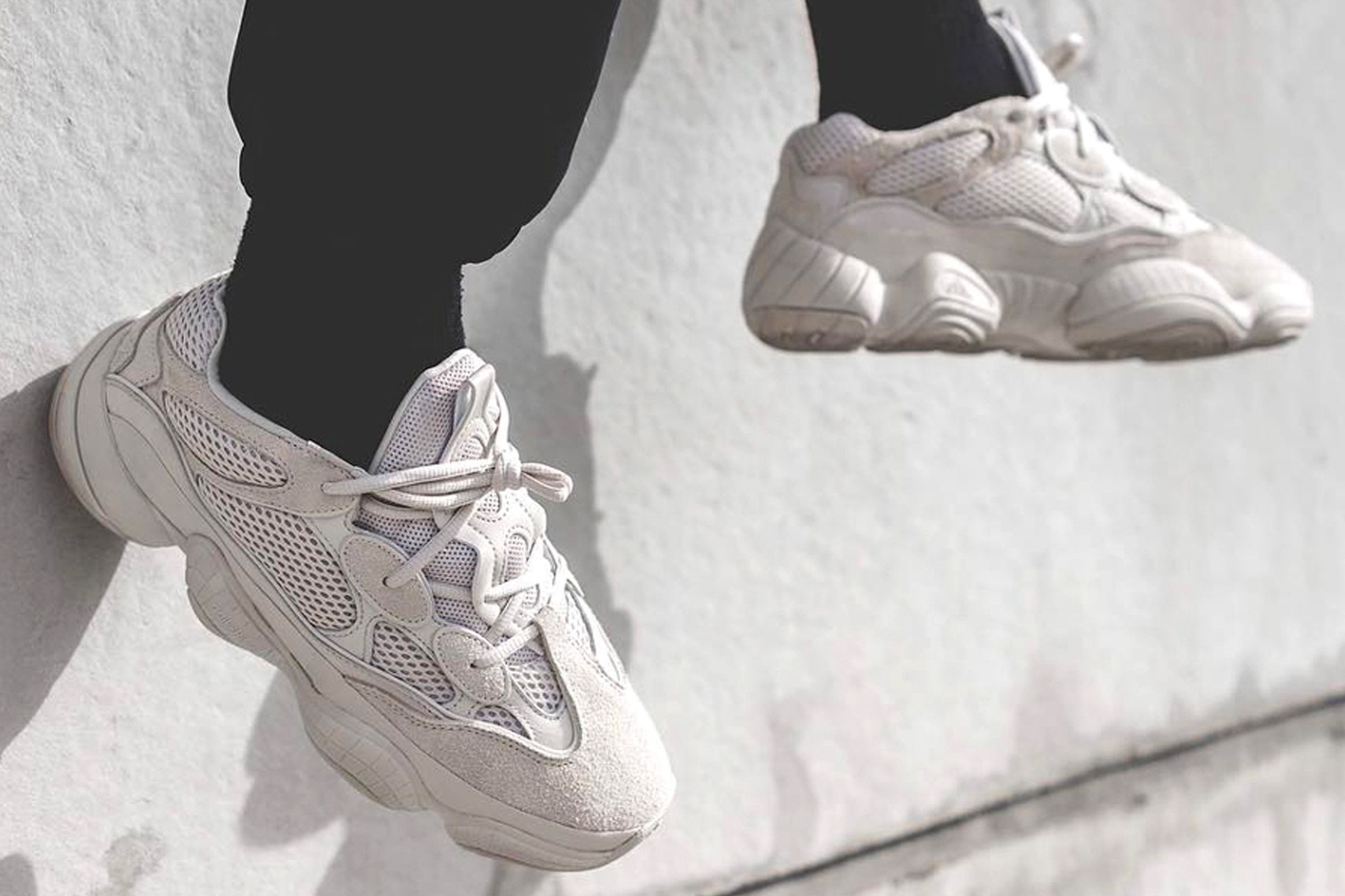 The Yeezy Desert Rat 500 "Blush" Drops This Weekend