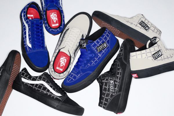 Supreme Flips the Vans Half Cab and Old Skool for Fall/Winter 2020 Collaboration
