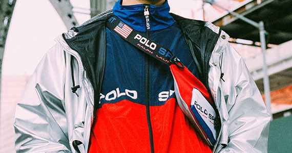 Grailed x Polo Sport Anorak Look