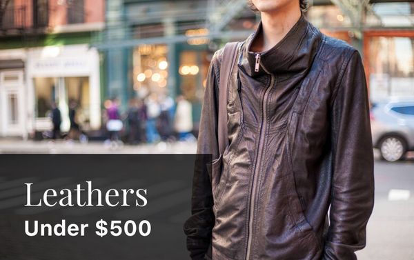 “Hide” and Seek: Yohji, Rick, Margiela and CdG Leather Jackets Under $500