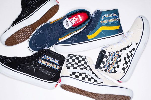 Supreme Unveils Collaborative Vans Sk8-Hi Pro 