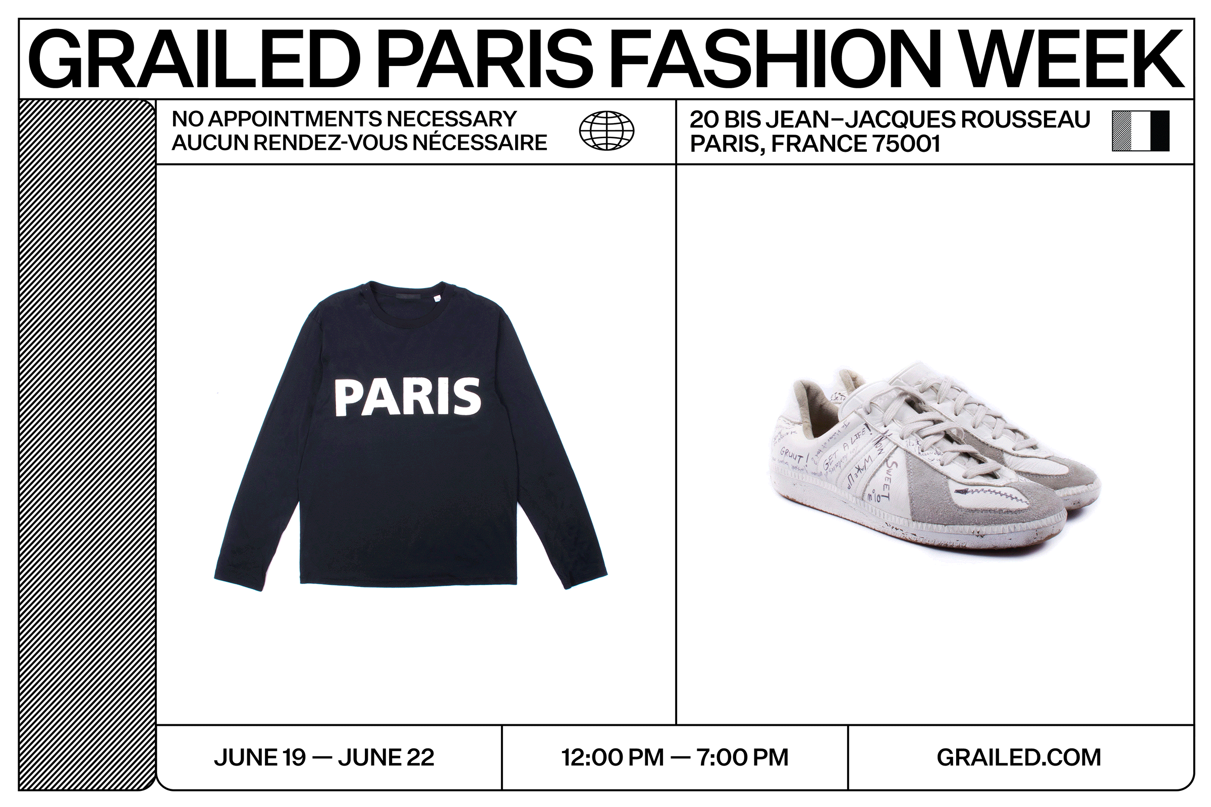 Grailed Paris: Four Key Pieces at the "No Appointments Necessary" Showroom