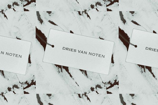 Featured: Dries Van Noten Printed Velvet Pants