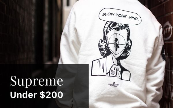 Beyond Box Logos: Supreme Crewnecks Under $200