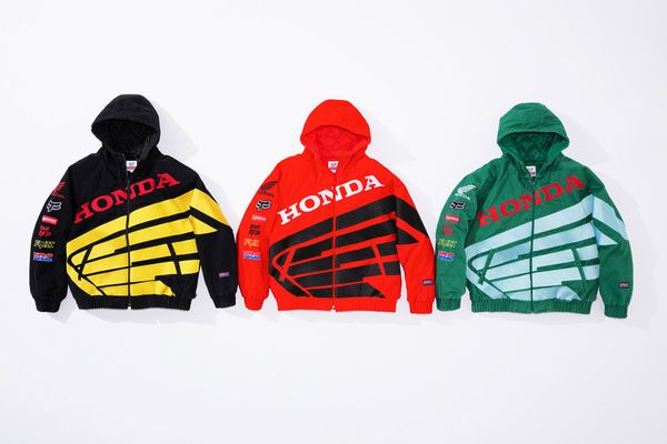 The Supreme Dirtbike Arrives: Supreme x Fox Racing x Honda