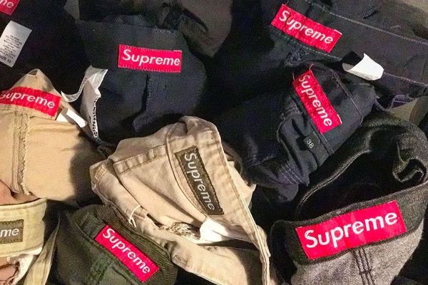 Brents Sportswear Supreme Sample Archive Sale