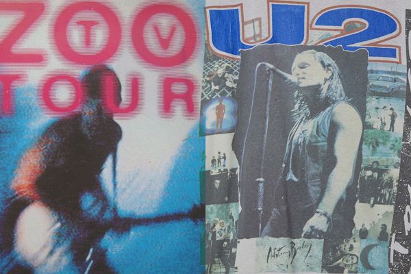 Featured: Vintage U2 1993 "Zooropa" Tour Tee