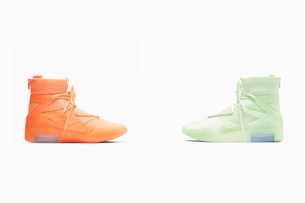 Nike Air Fear of God 1 "Orange Pulse" and "Frosted Spruce" Drop June 1
