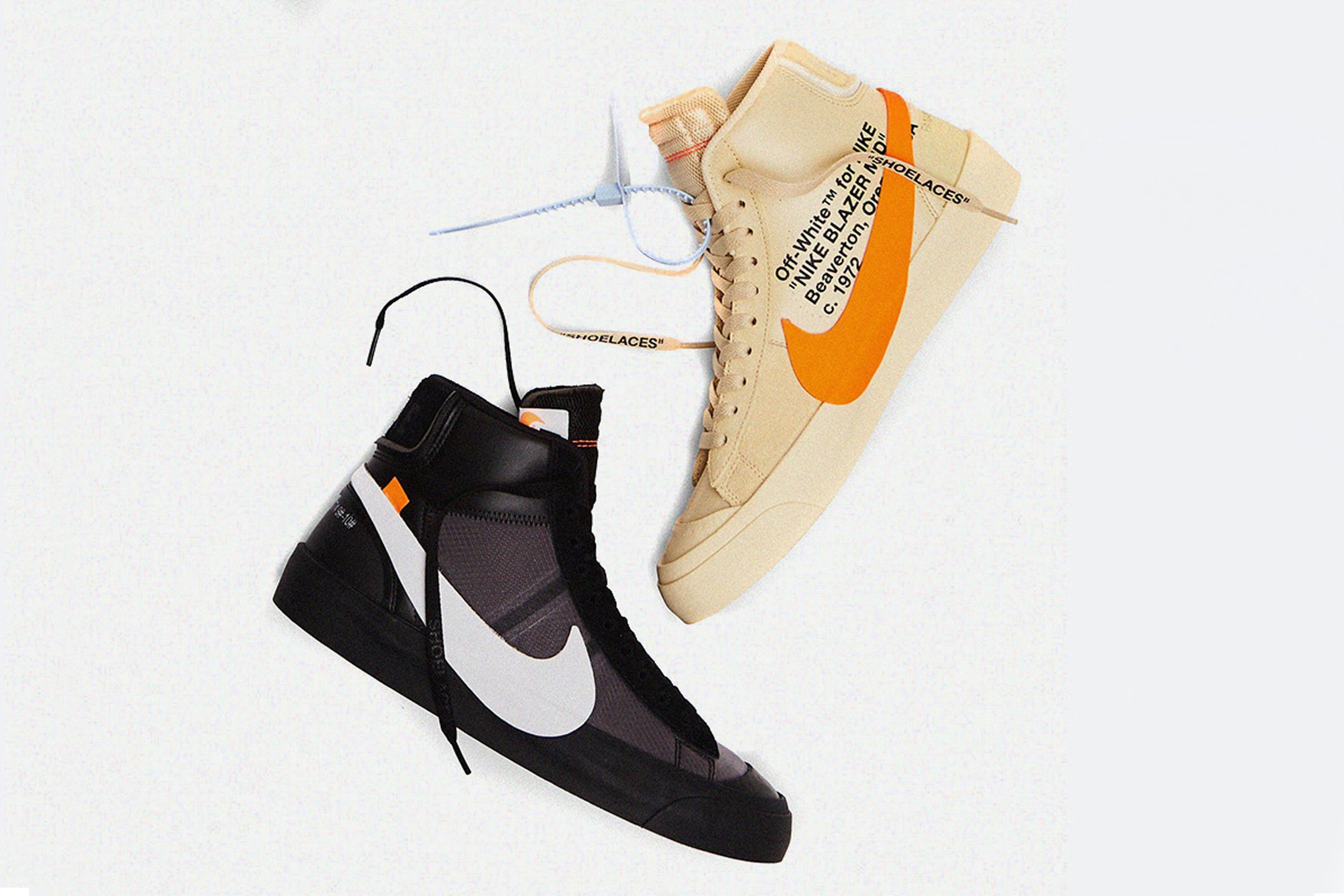 Off-White and Nike Officially Confirm "Spooky Pack" Nike Blazers