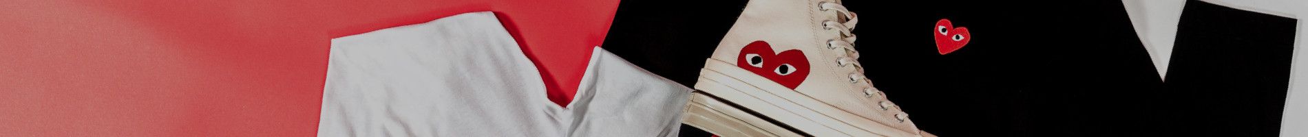 Comme des Garcons Men's Polos Banner